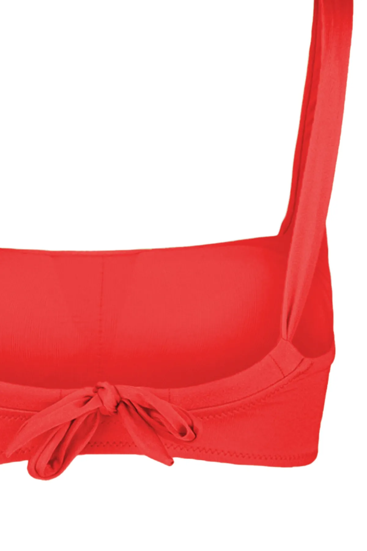 Trendyol Collection  Rotes Bralette-Bikinioberteil TBESS21BU0303