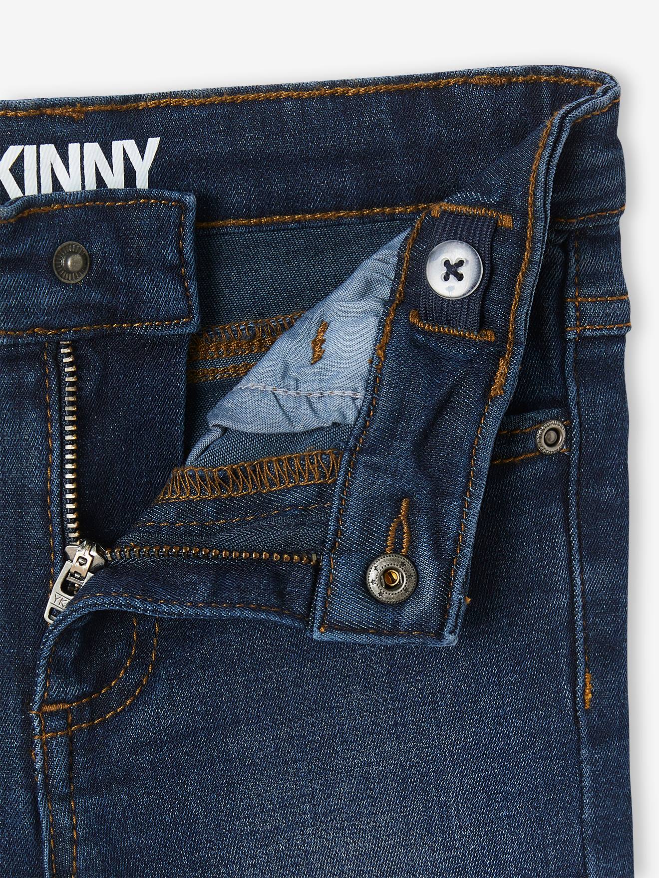 Jean skinny Superflex garçon denim black
