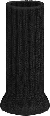Woltu Stuhlsocke, (32 St), Möbelsocken mit Filzunterlage, hochelastisch, Schwarz