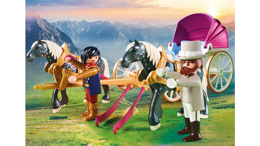 PLAYMOBIL 70449 - Princess - Romantische Pferdekutsche