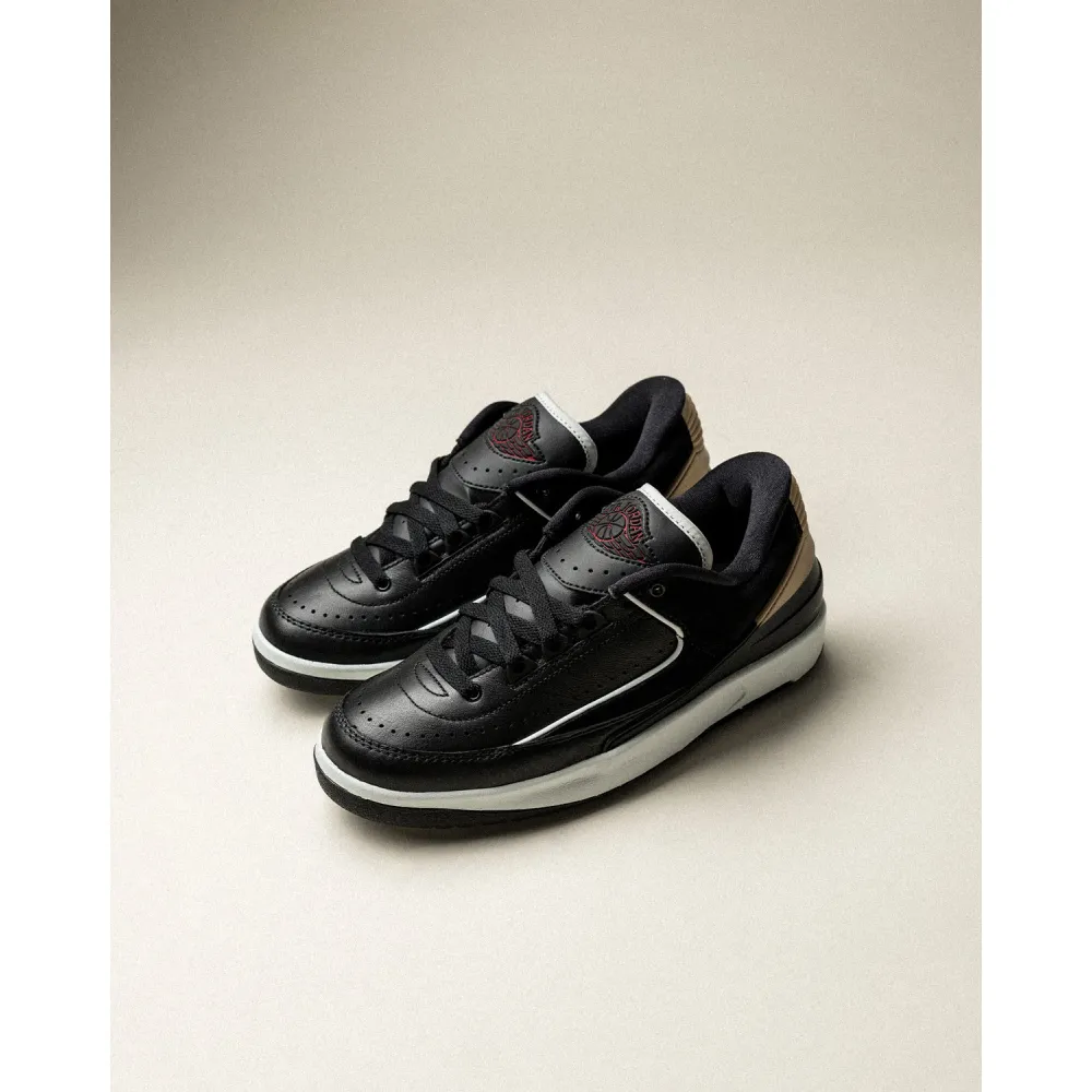 NIKE JORDAN 2 Low Retro WMNS Black Velvet DX4401-001 / schwarz