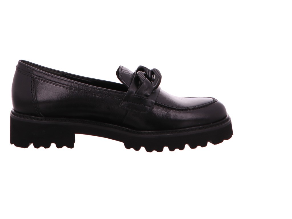 GABOR Klassische Slipper schwarz schwarz