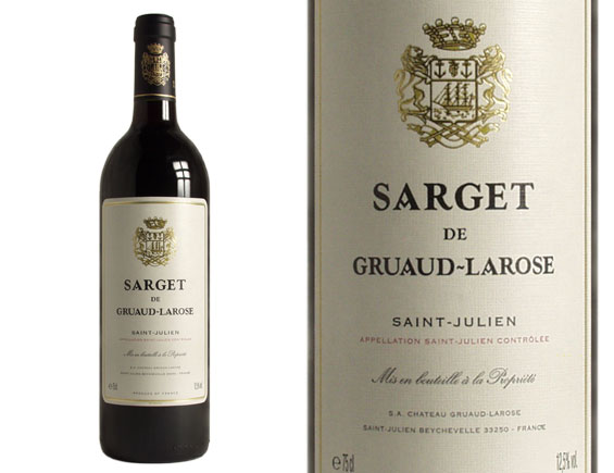 Sarget de Gruaud-Larose Rouge 2002 Bordeaux Saint-Julien