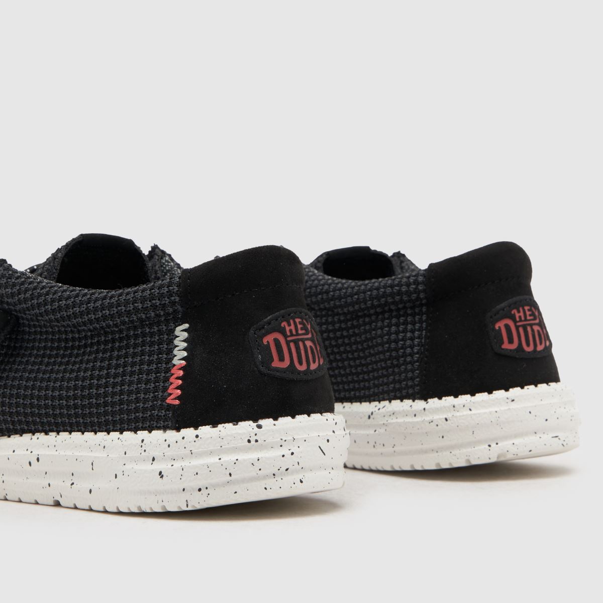 HEYDUDE Wally Sport-sneakers i vitt och svart