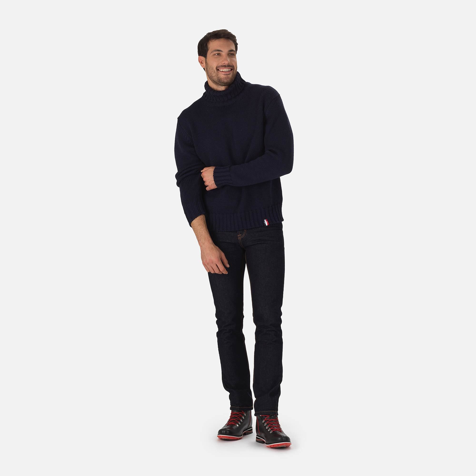 Pull Over en maille à col roulé