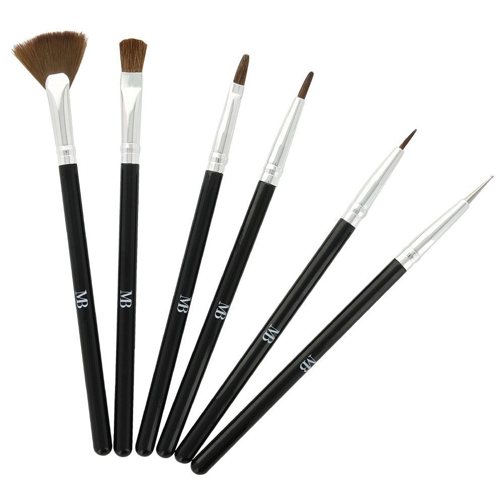 Mb Milano SET 6 PINCEAUX NAIL ART ACCESSOIRES NAIL ART