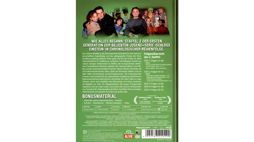 Schloss Einstein - Wie alles begann (Staffel 2: Folgen 37-76) (Fernsehjuwelen)  [5 DVDs]