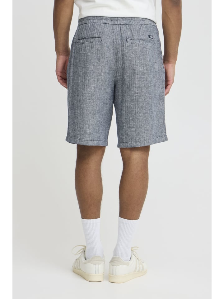 BLEND Leinenhose in Blau günstig kaufen