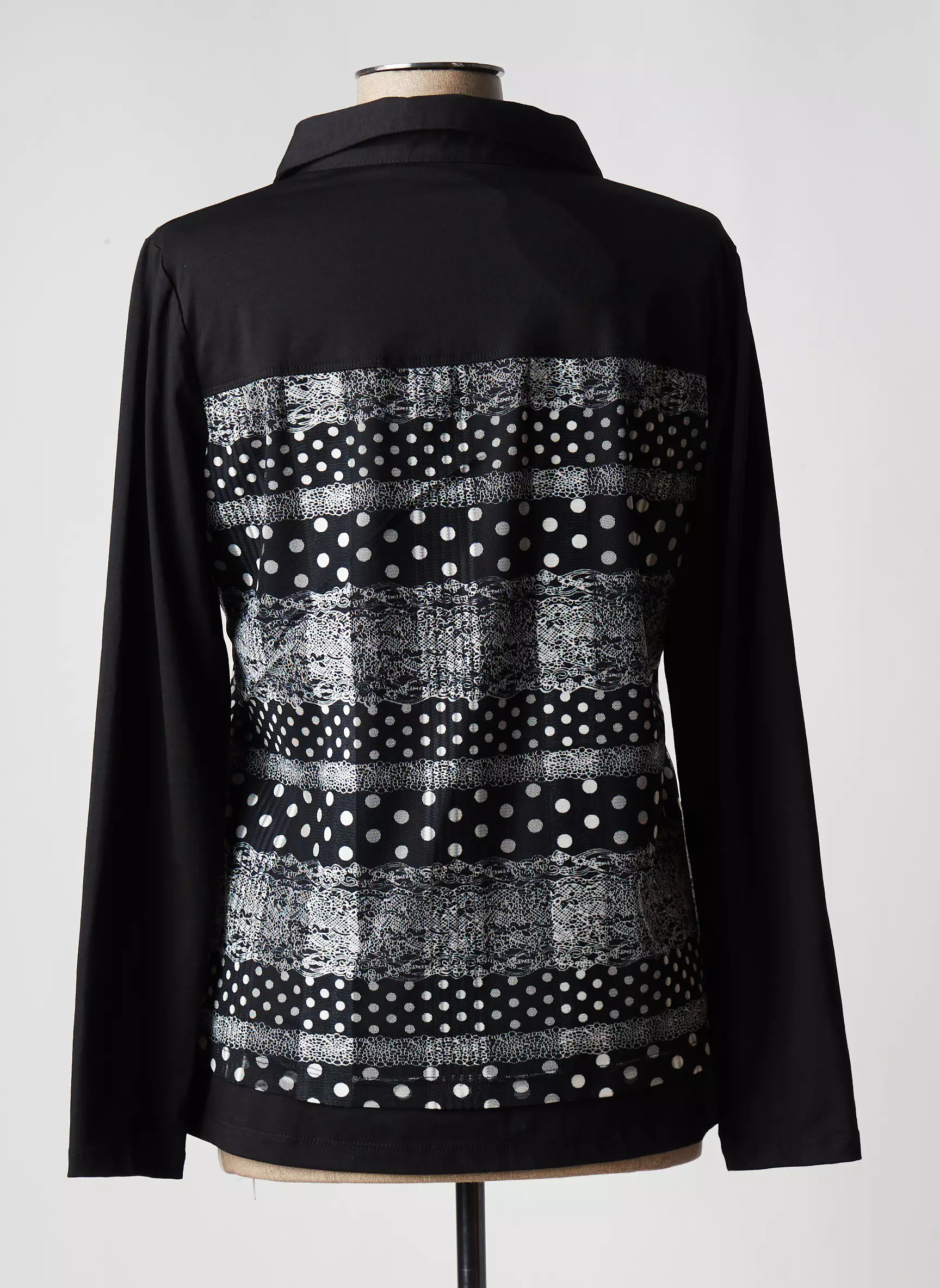 S Quise Tops Femme couleur noir