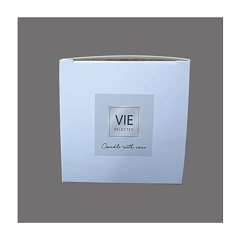 Vie Selected Kube LED-lys 8,5x8,5x7,5 cm m/timer rød