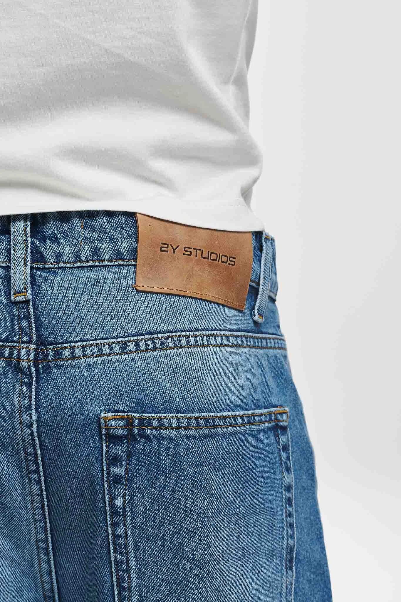 2Y Studios ADRIK BASIC BAGGY - Vaqueros holgados