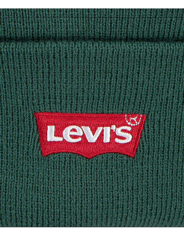 Levi's Kids Beanie in Dunkelgrün günstig kaufen onesize