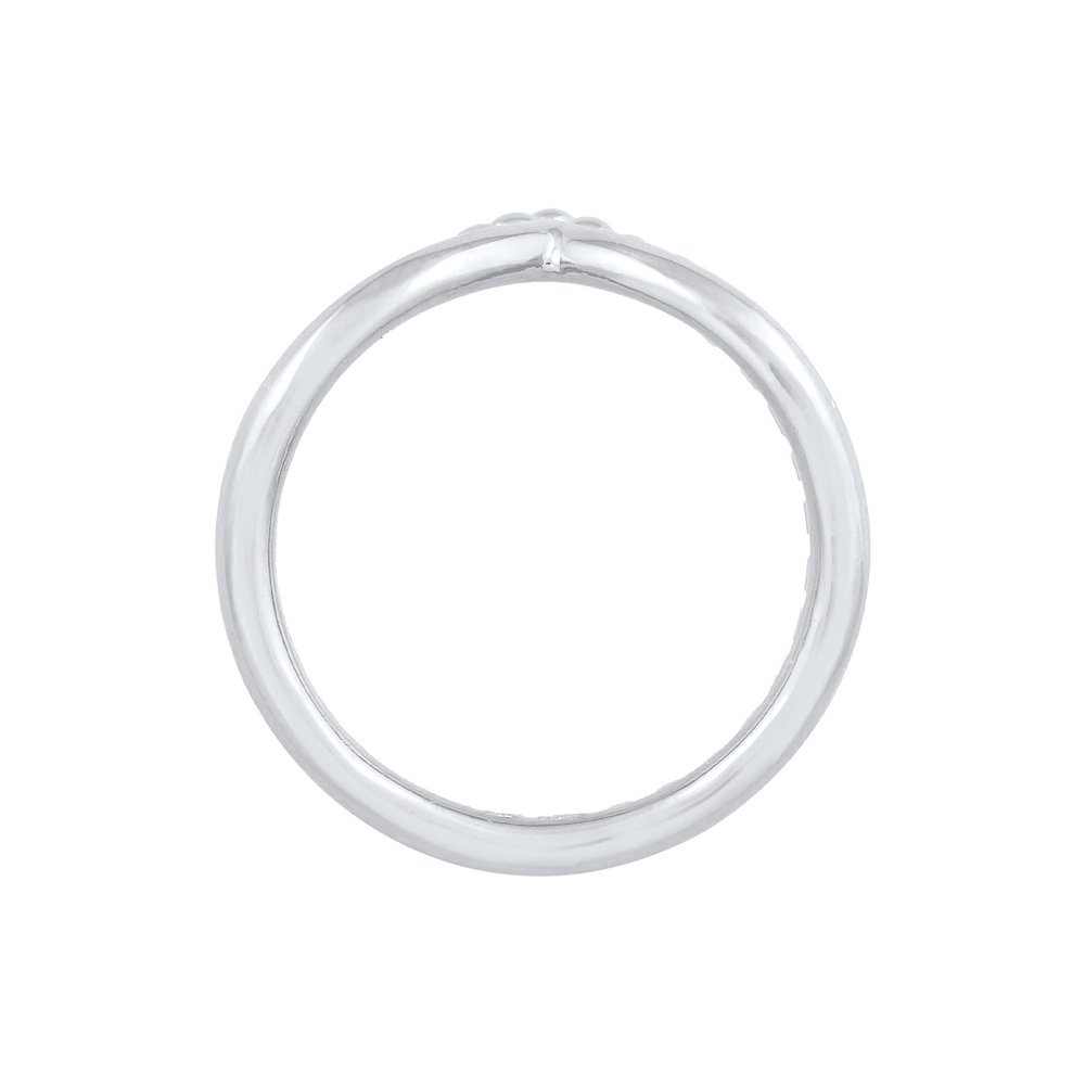 Elli Elli Bague Pile design à billes pour femmes en argent sterling 925 Bague