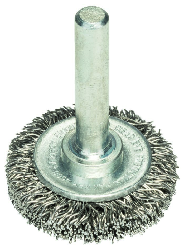 Bosch Blauw Accessoires 2608622119 Schijfborstel 30 mm gegolfd 6 mm schacht Roestvrij