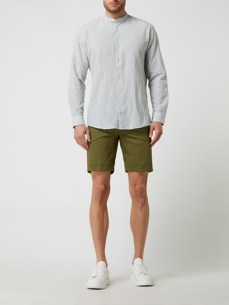 Chino-Shorts mit Stretch-Anteil Modell 'Russel Cole' in grün