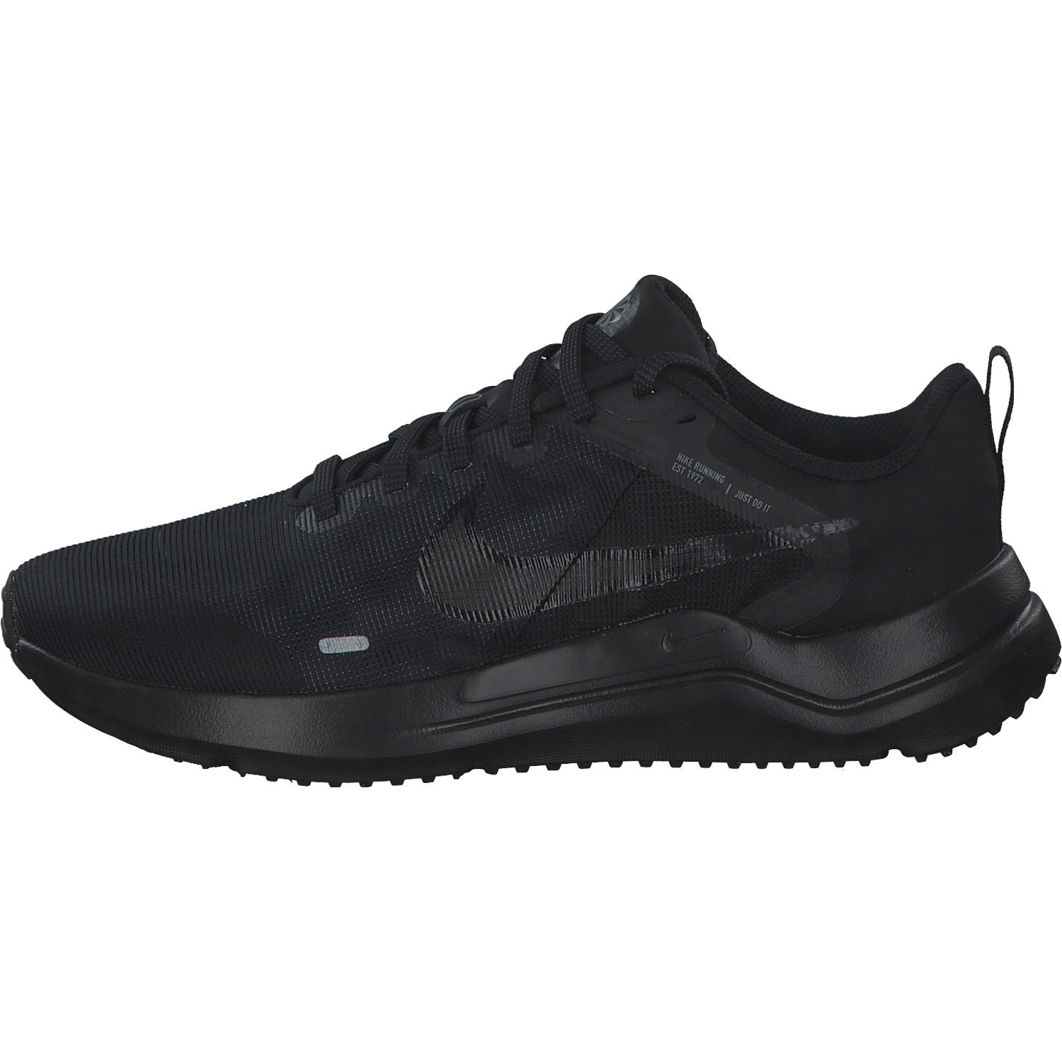 Nike Downshifter 12 DD9294, Sneakers Low, Damen, black/dk smoke/grey iron