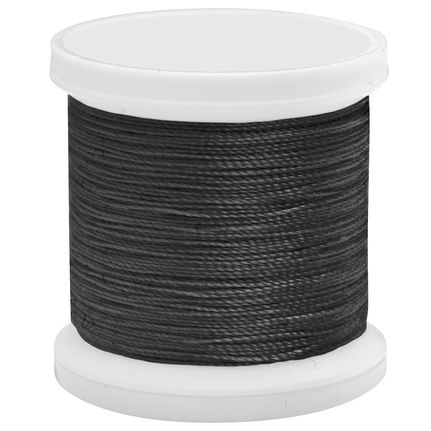Perlen-Aufreihgarn, schwarz, 0,2 mm, 100 m