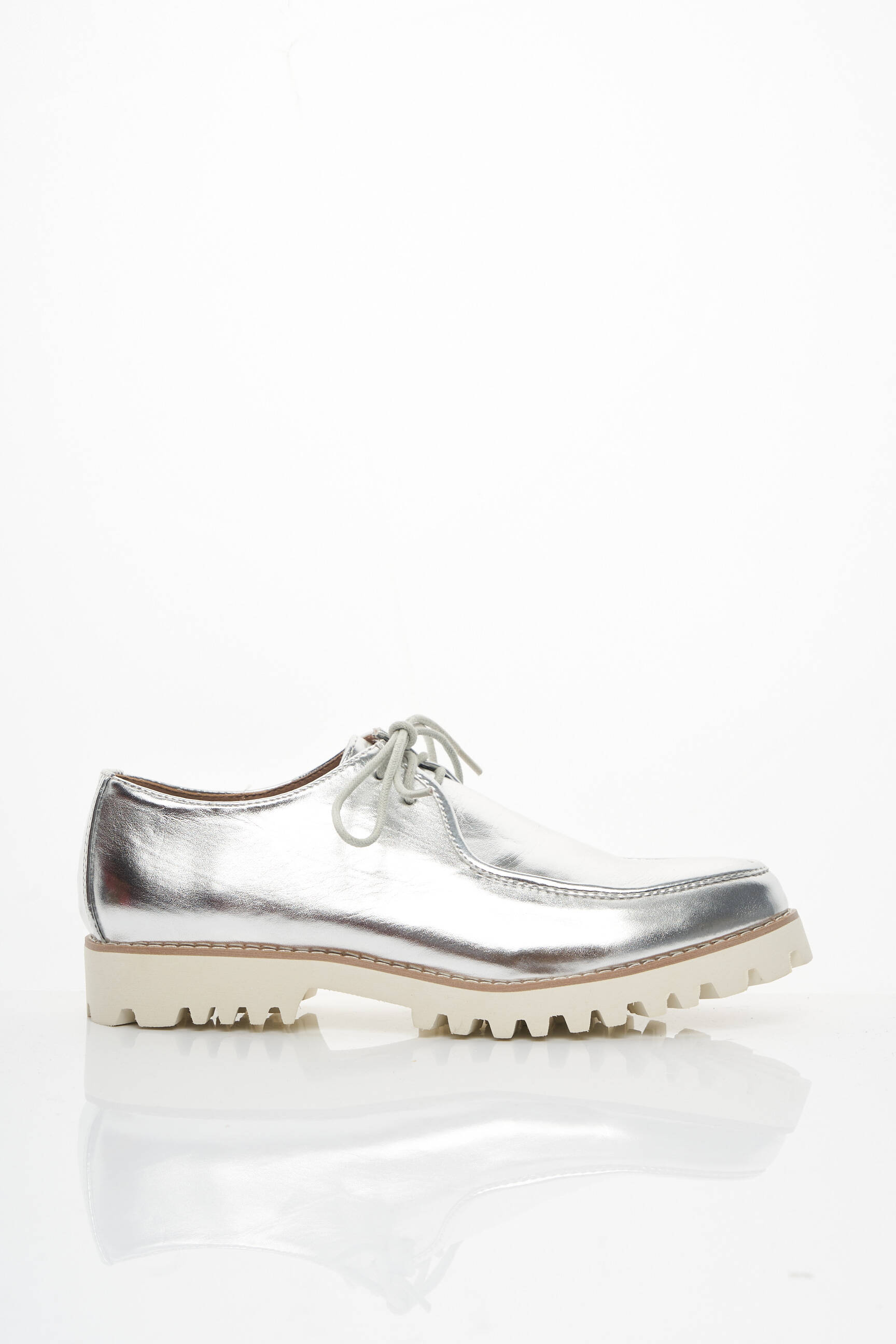 Vanessa Wu Derby Femme couleur gris