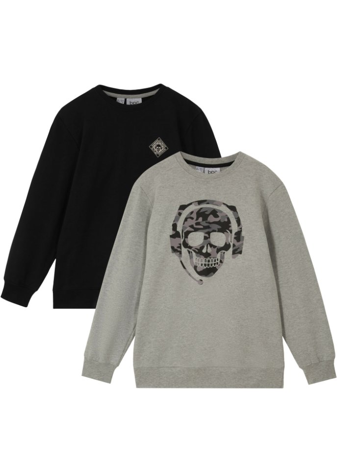 Jungen Sweatshirt (2er-Pack)