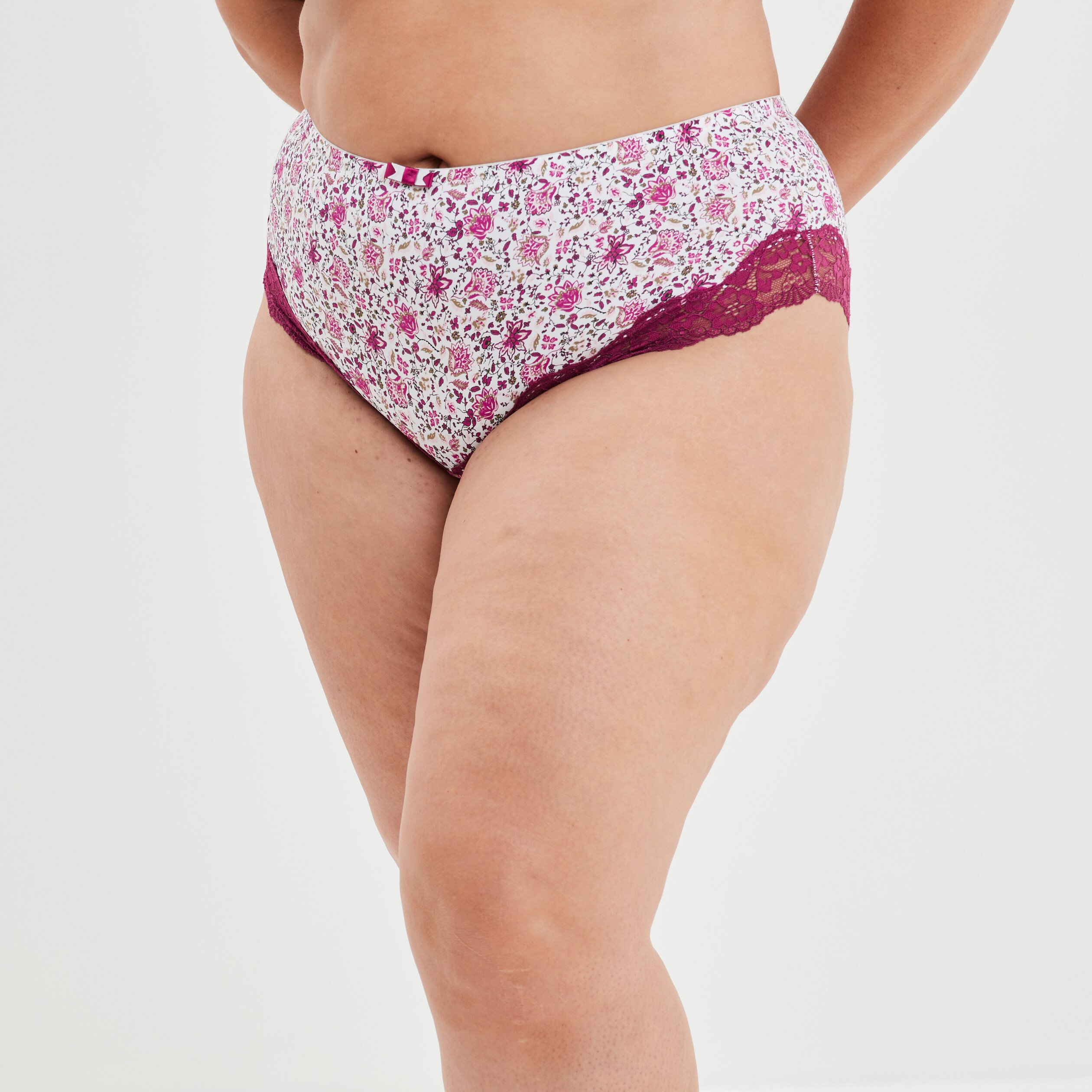 Shorty microfibre beige femme grande taille | La Halle