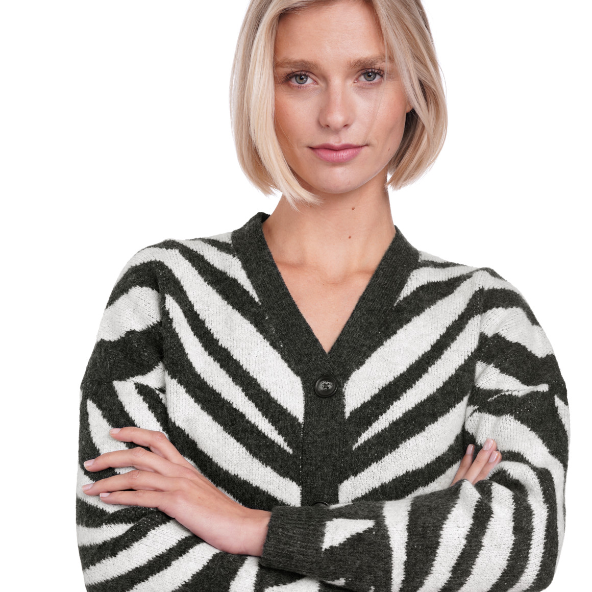 Damen Strickjacke
