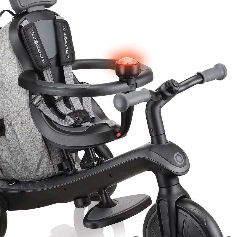 Tricycle Explorer 4 en 1 Deluxe Noir Globber