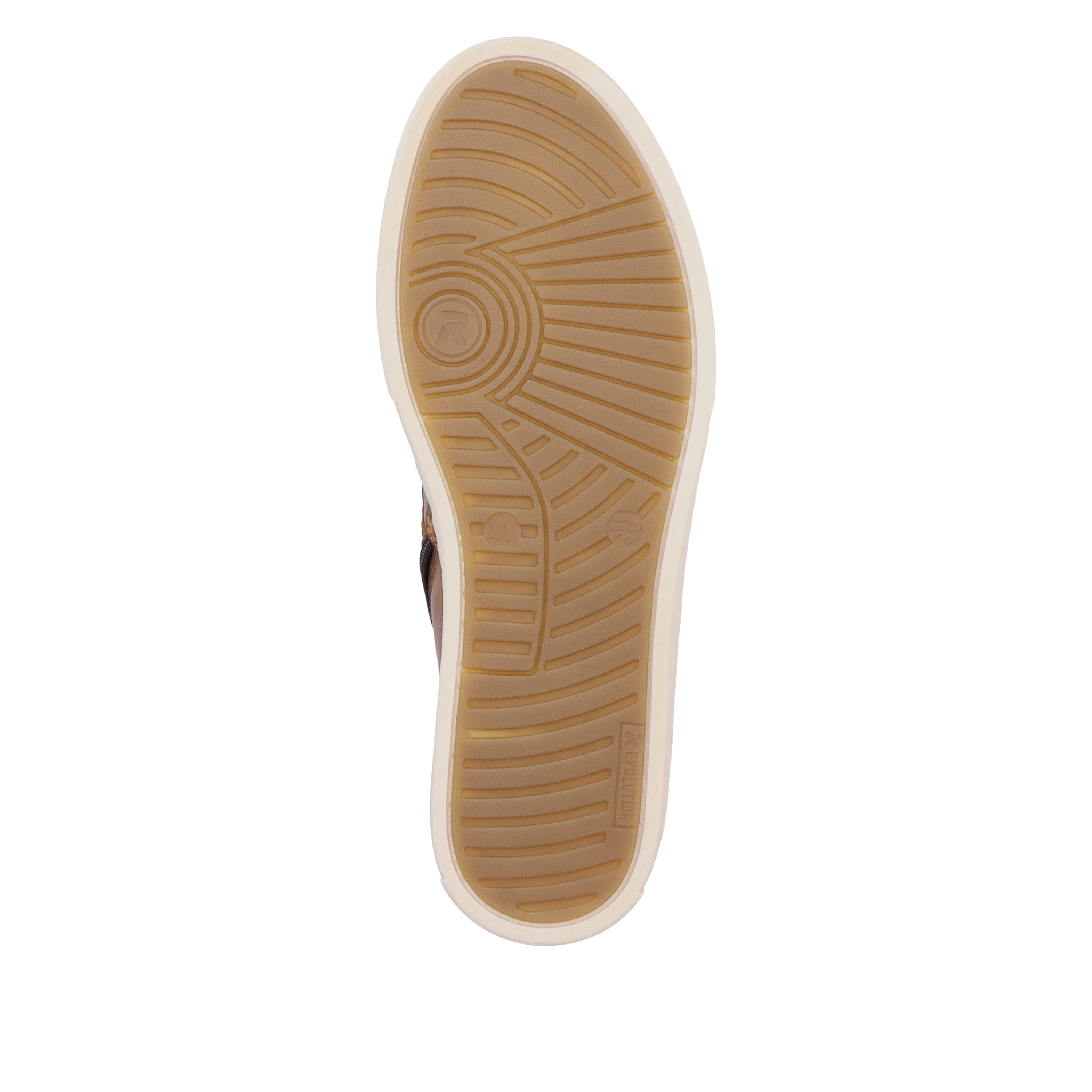 Rieker Herren Sneaker High caramel brown