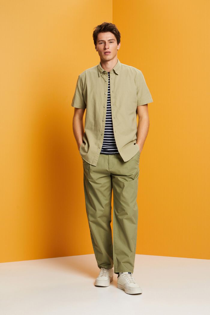 Button-Down-Hemd aus Baumwolle