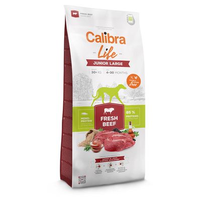 Calibra Life Junior Large Breed mit frischem Rind