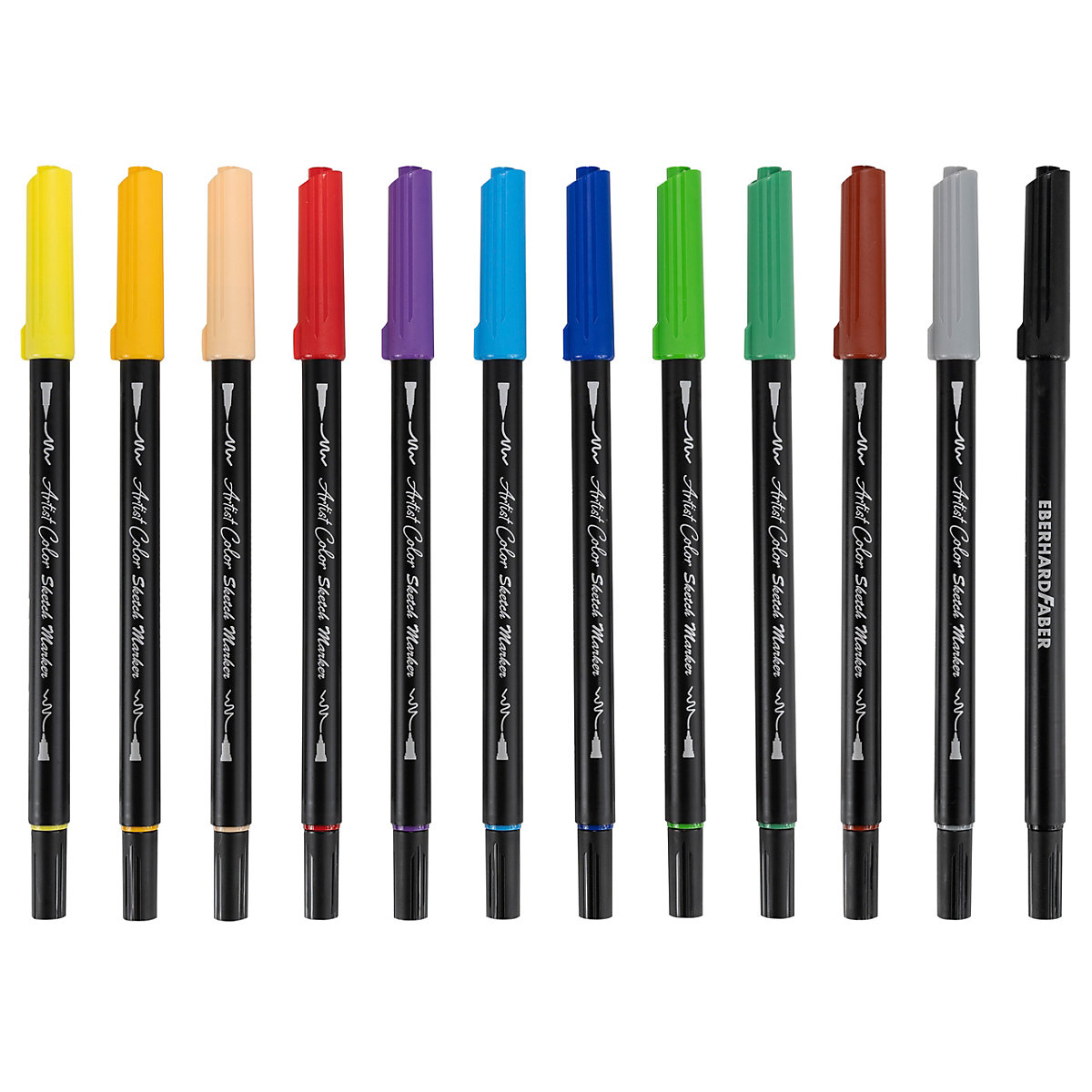 Sketch Marker Artist Color, aquarellierbar, 12 Farben