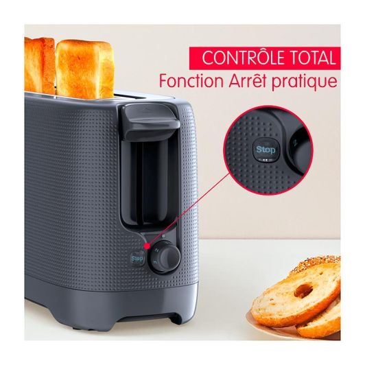 Prăjitor de pâine MOULINEX LS2M0810 Albastru dimineață și noapte