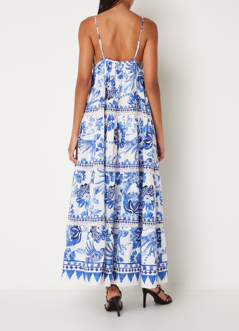 Farm Rio  Maxi jurk met bloemenprint