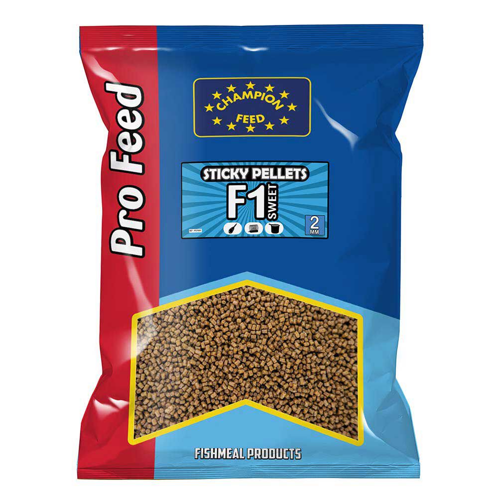 Pelletit Champion Feed Sticky Pelletit 2mm F1 Sweet 650g