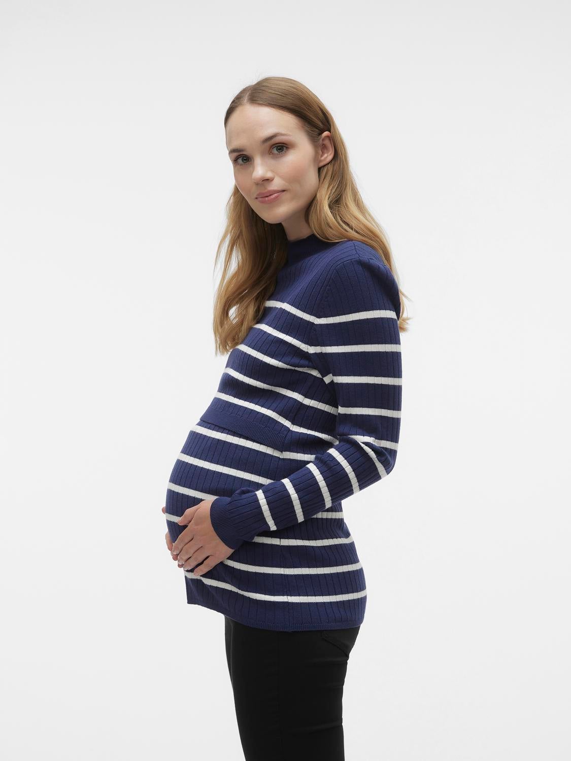 Umstands-strickpullover