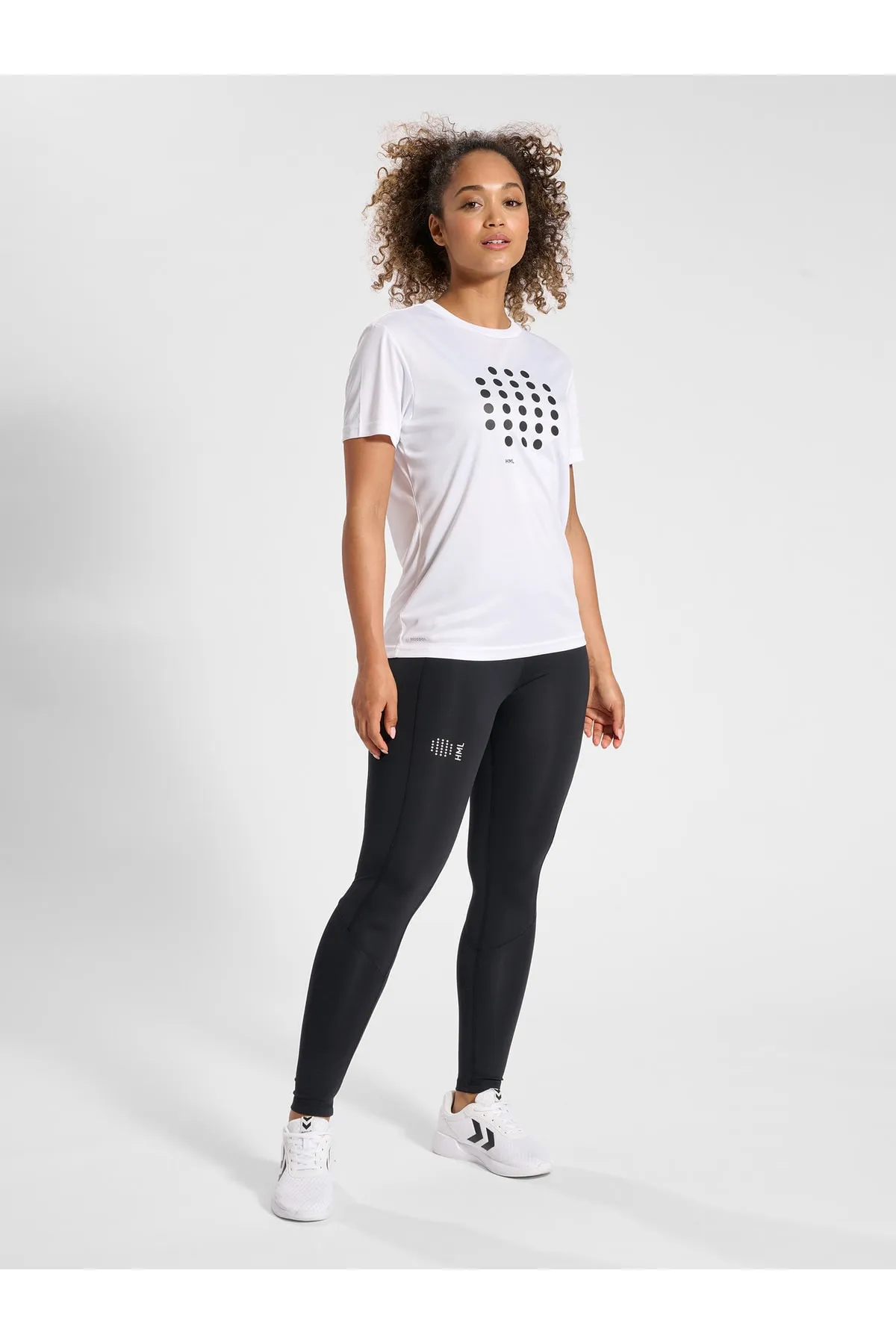 hummel  Sport-Leggings - Schwarz - Mittlerer Bund