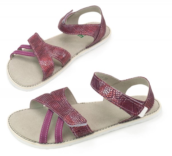 Fare Bare |vA ~ Leder Sandale Montesa ~ Bordeaux