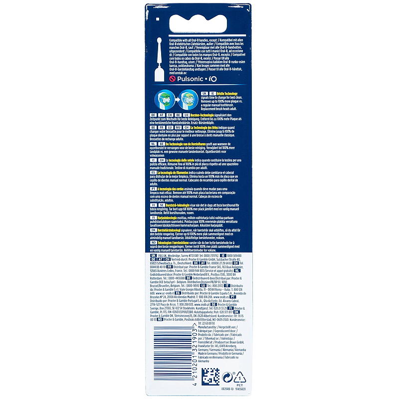 Oral-B Oral-B børstehoder 10-pk, Precision clean
