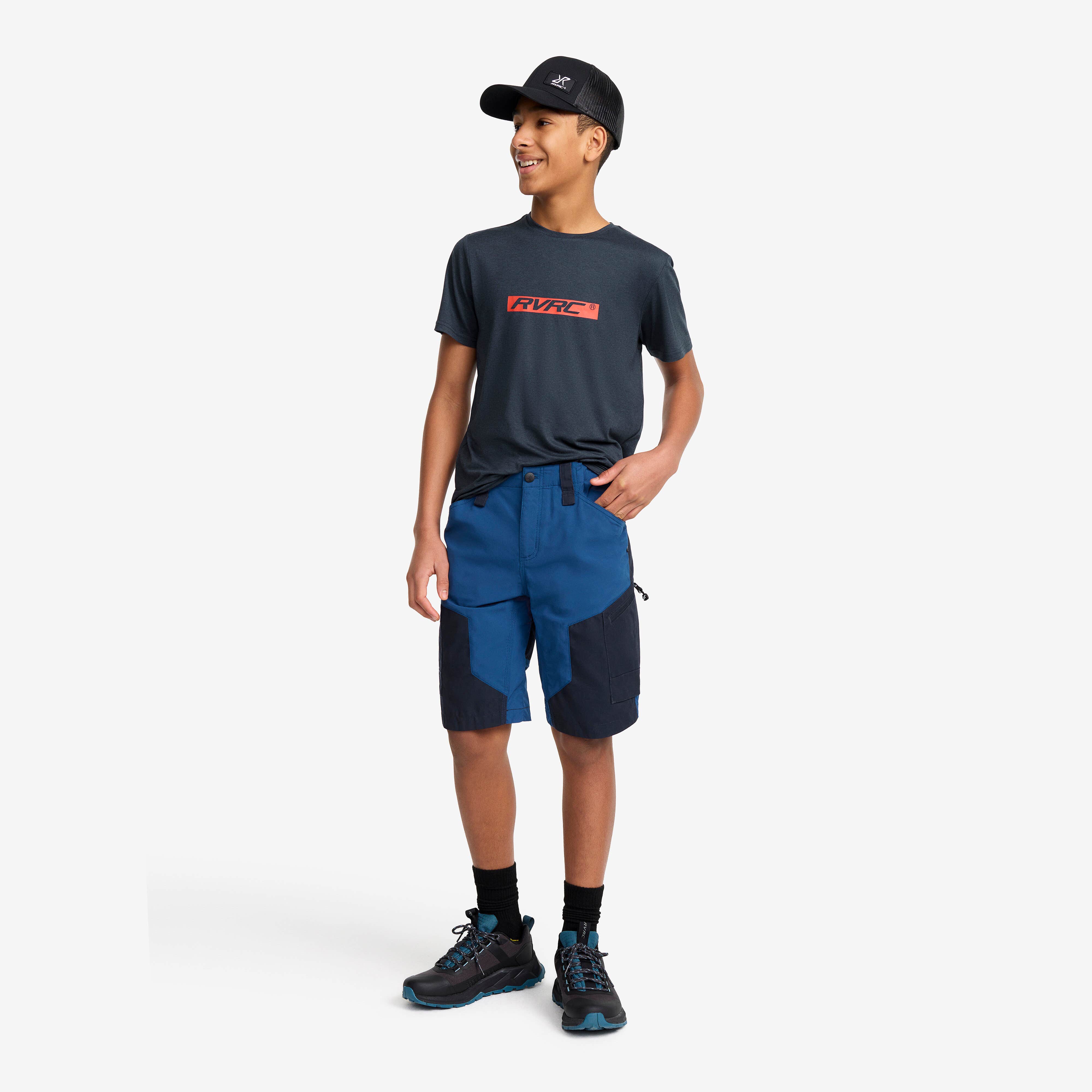 RVRC GP Shorts Teens Dark Blue