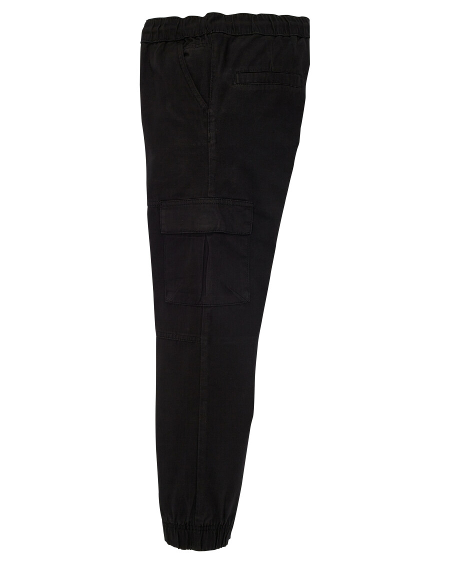 Schwarze Cargohose