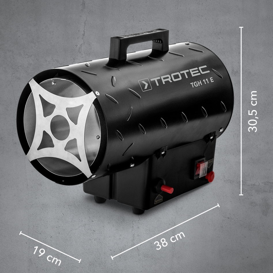 Trotec 1420000011 TGH 11 E Incalzitor Propanegas 10 kW