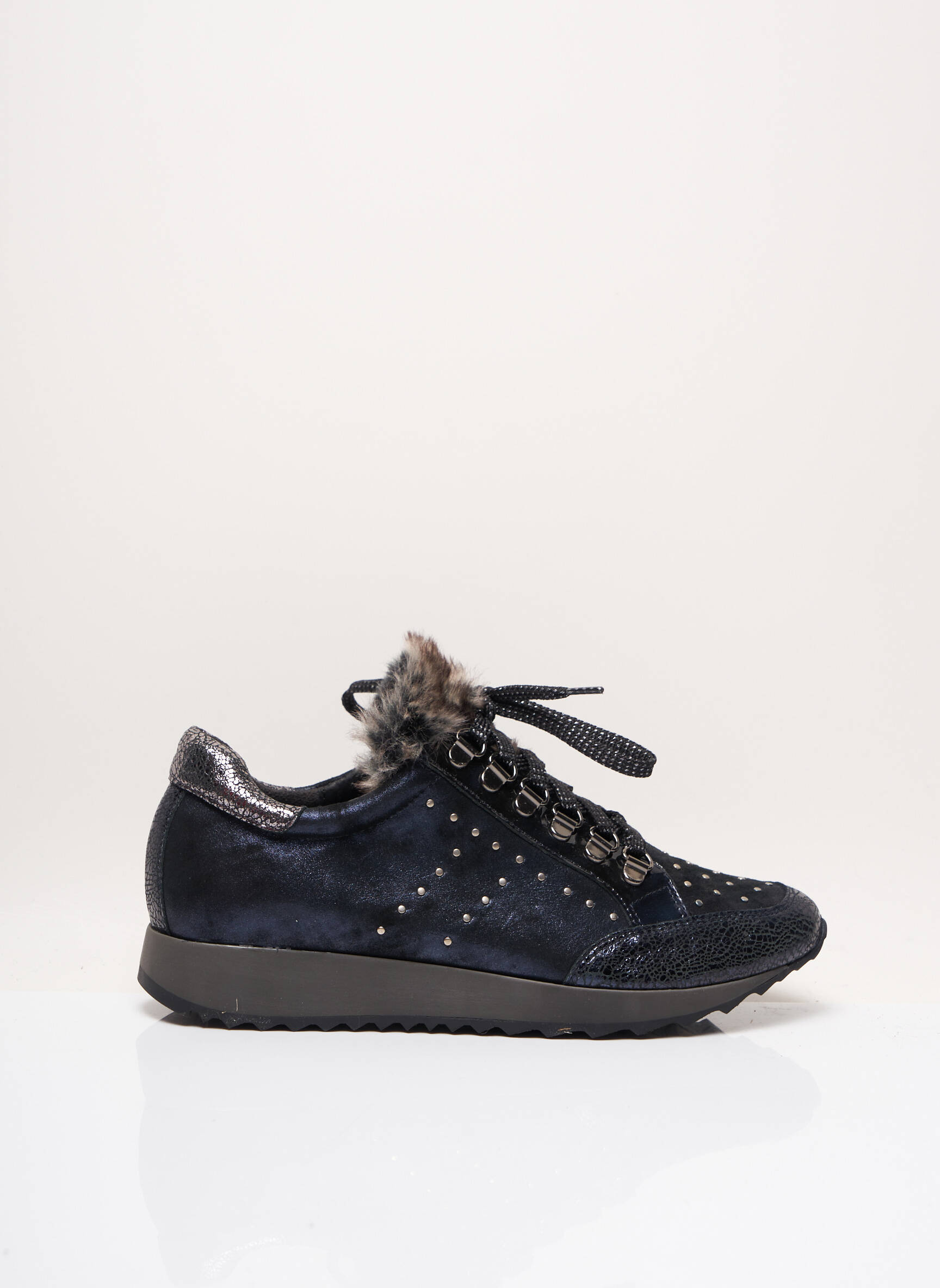 Geo Reino Baskets Femme couleur bleu