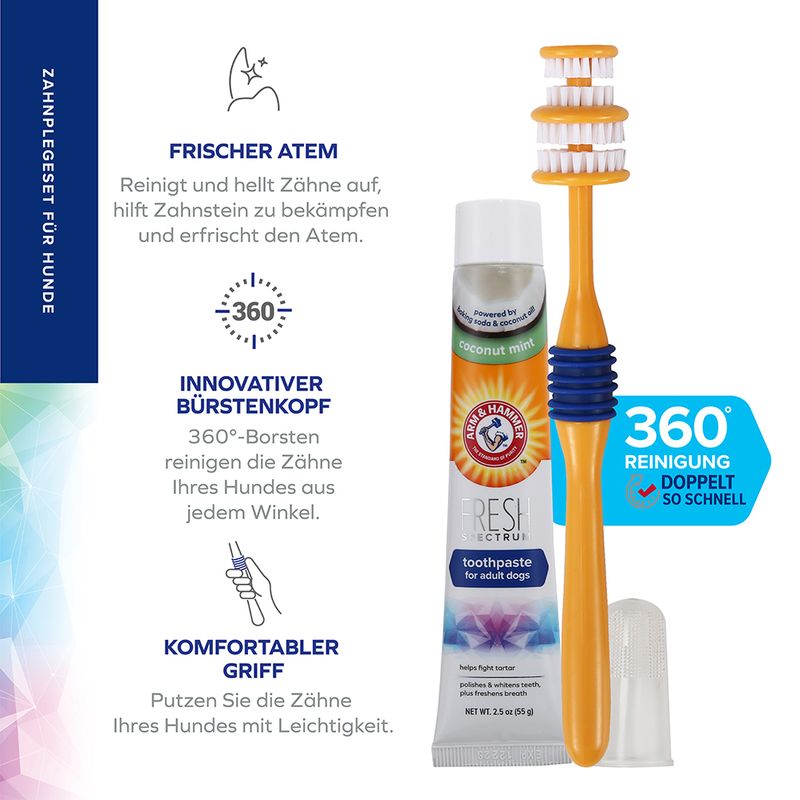 Arm & Hammer Zahnpflege-Set aus Zahnbürste und Zahnpasta zu TOP-Preisen
