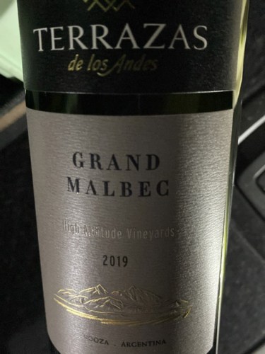 Terrazas de los AndesGran Malbec 2019