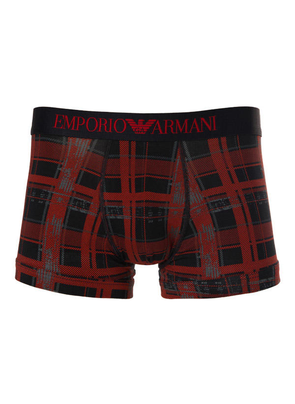 EMPORIO ARMANI, Set, Trunk   Socken, rot-schwarz