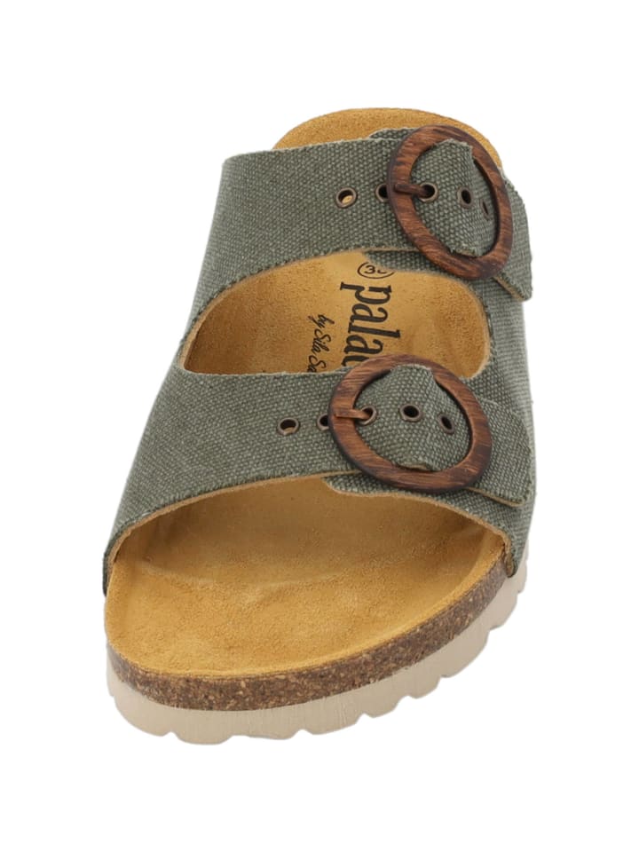 palado Pantoletten in olive günstig kaufen