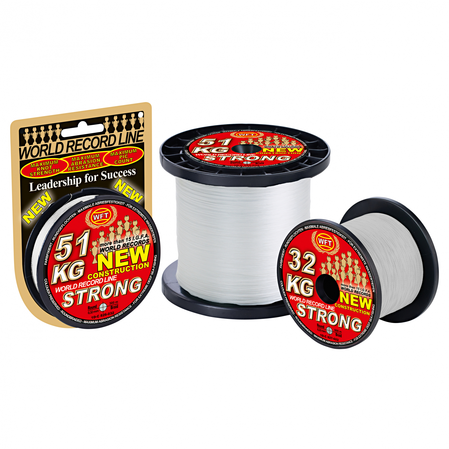 WFT Angelschnur KG Strong (transparent)