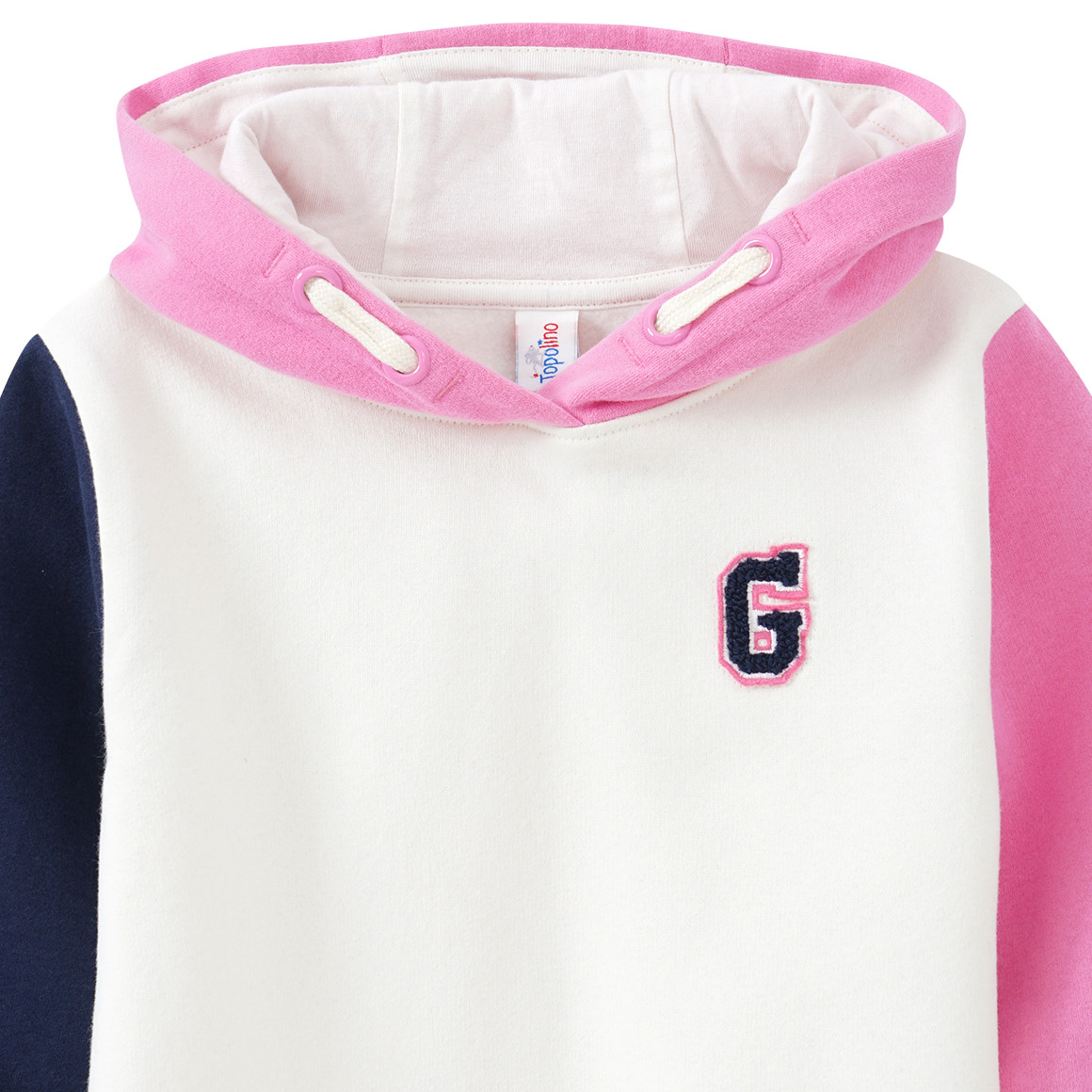 Mädchen Hoodie mit Colourblocking