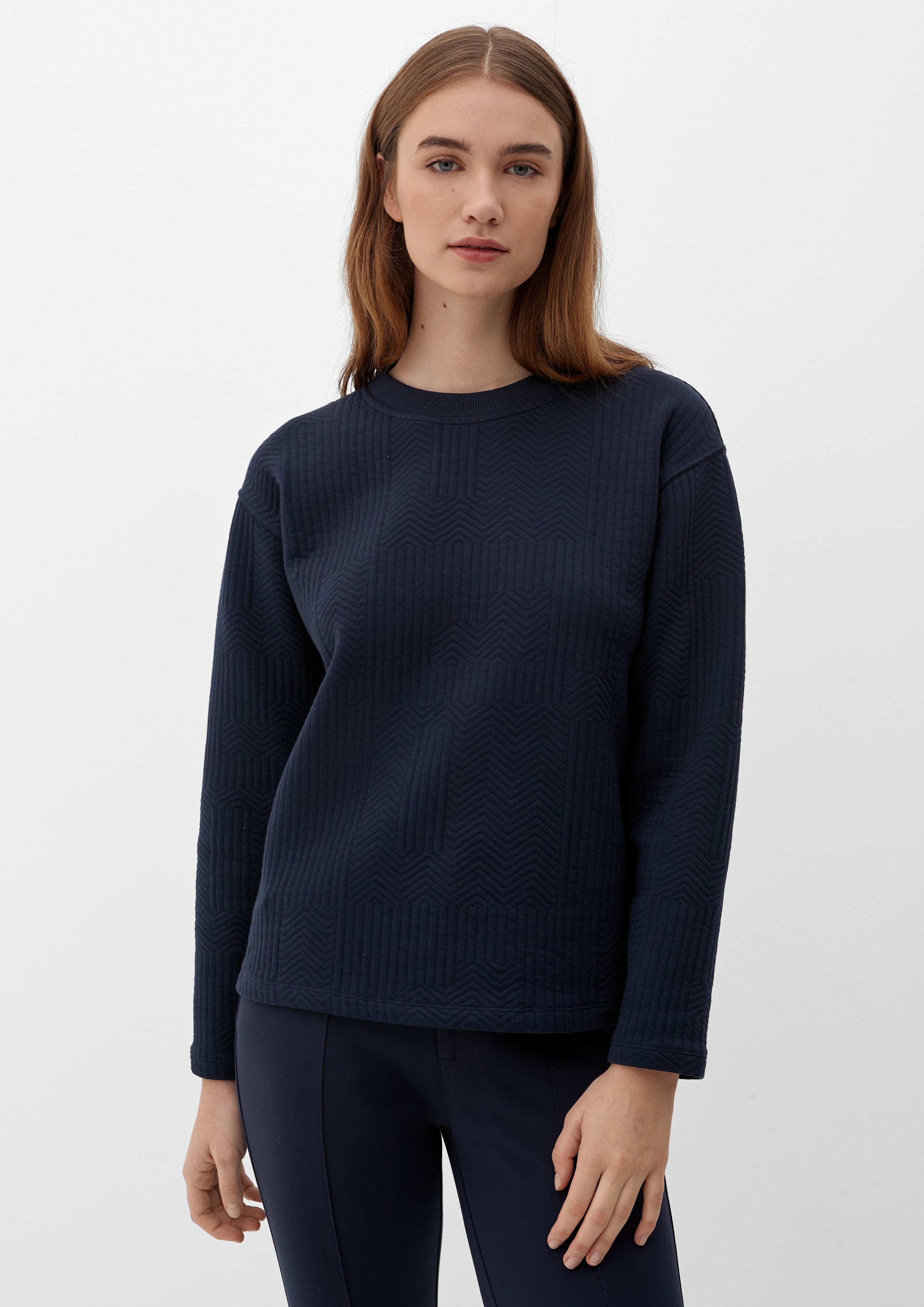 Sweatshirt mit Strukturmuster  2126270-5959