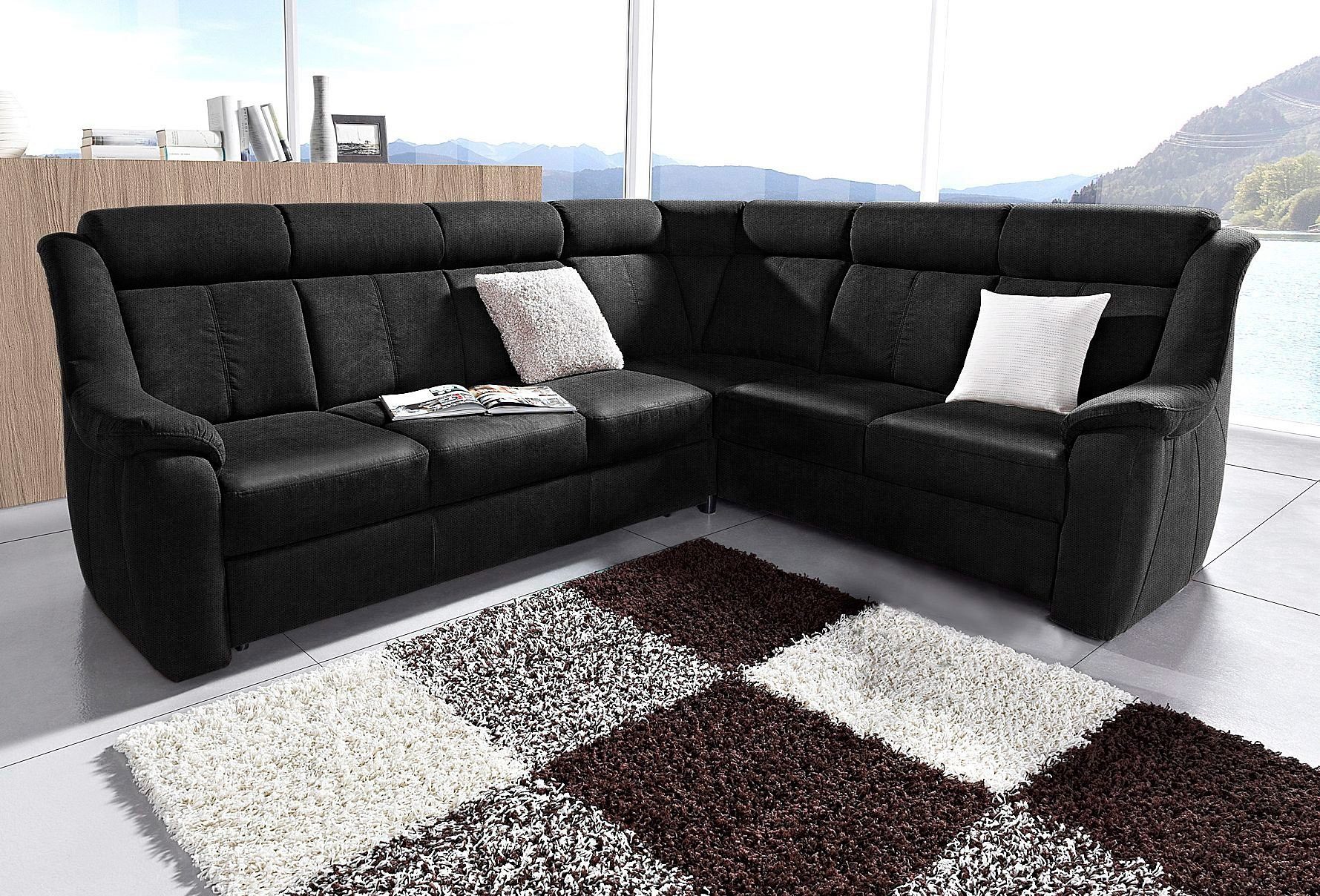sit&more Ecksofa Basel, wahlweise mit Relaxfunktion