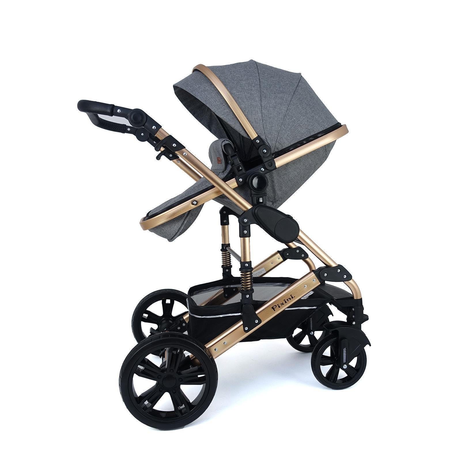 Pixini Kombi-Kinderwagen Pixini California Kinderwagen 3in1 Set